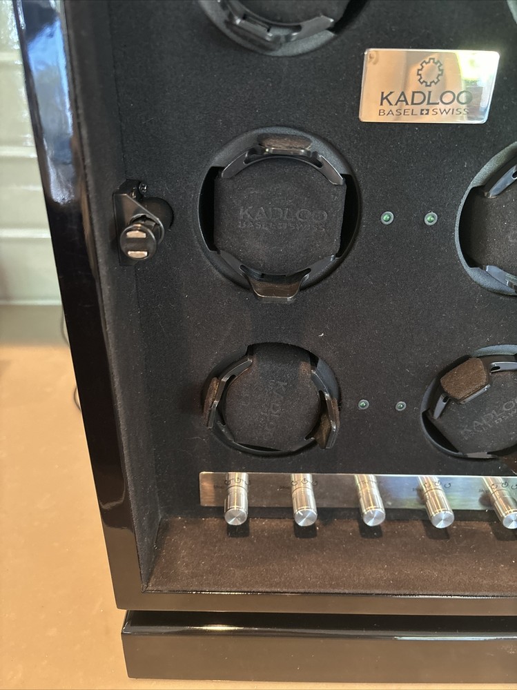 Kadloo Basel Swiss 6 Unit Watch Winder