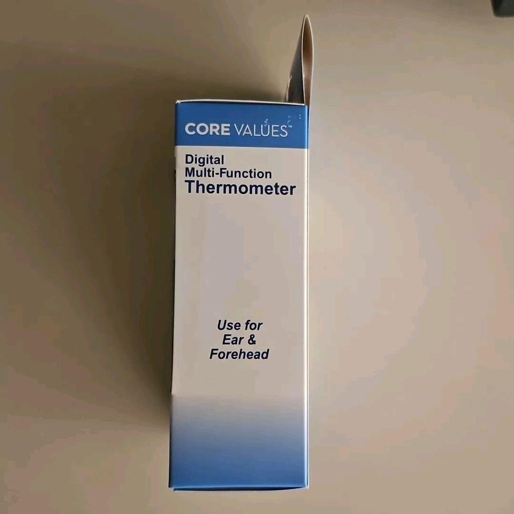 Core Values Ear and Forehead Infrared Digital Thermometer - NIB
