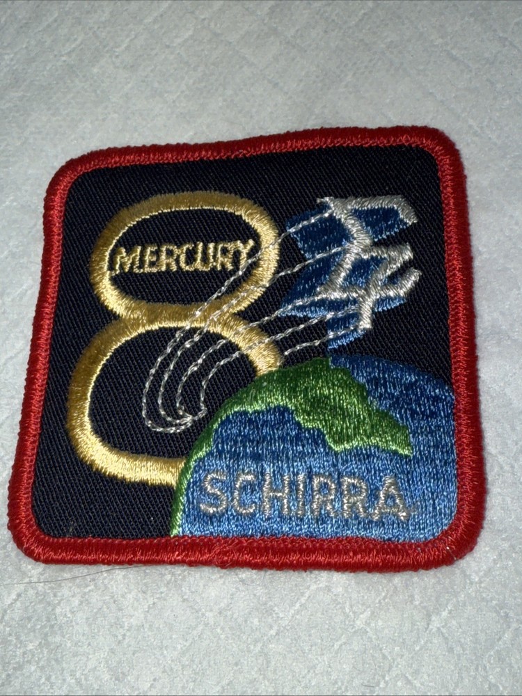 NASA Space Program MERCURY 8 Schirra Patch #434