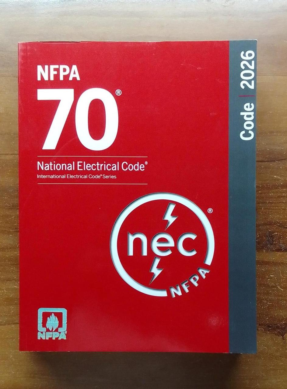 NFPA 70, National Electrical Code : 2026 Edition Latest New Stock US Item
