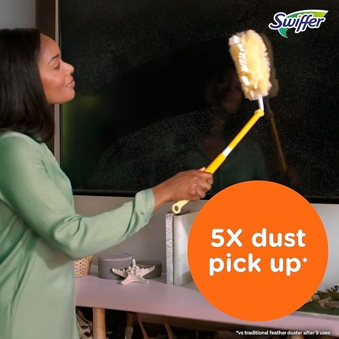 Duster Heavy Duty 3 ft Extendable Handle Starter Kit with 3 Refills