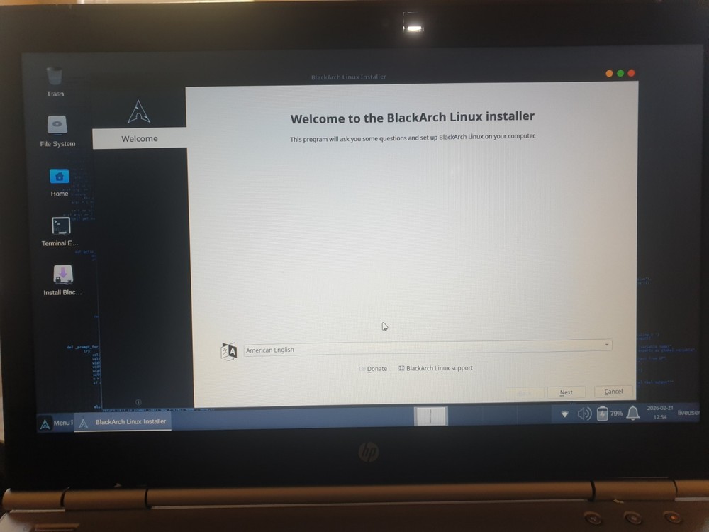 Linux BlackArch Slim 2023.05.01 64-bit Bootable Live and Install USB Flash Drive