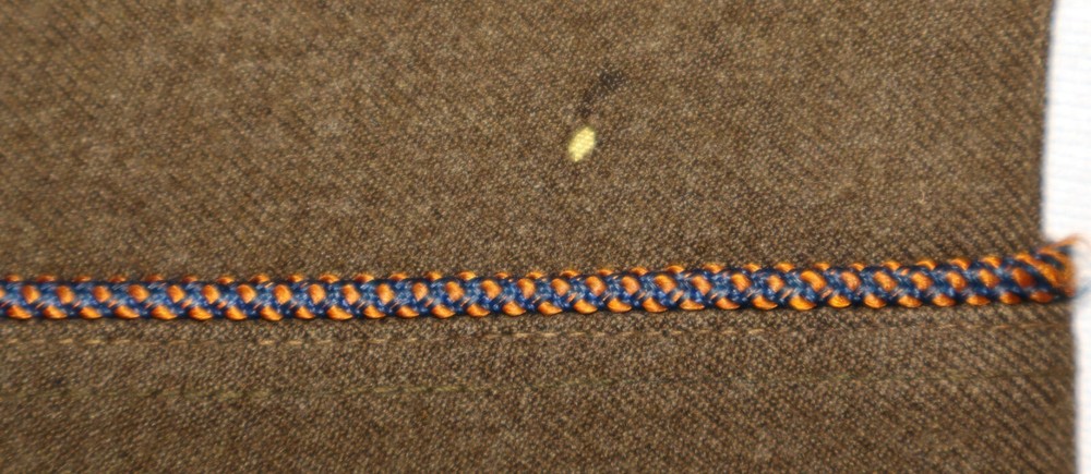 ORIGINAL WWII NAMED AAF PIPED GARRISON CAP