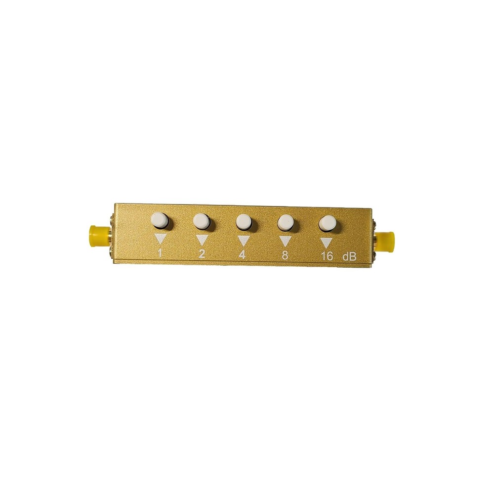 Adjustable Key-Press Attenuator Step-Adjustable Attenuator 0-30dB SMA 2W