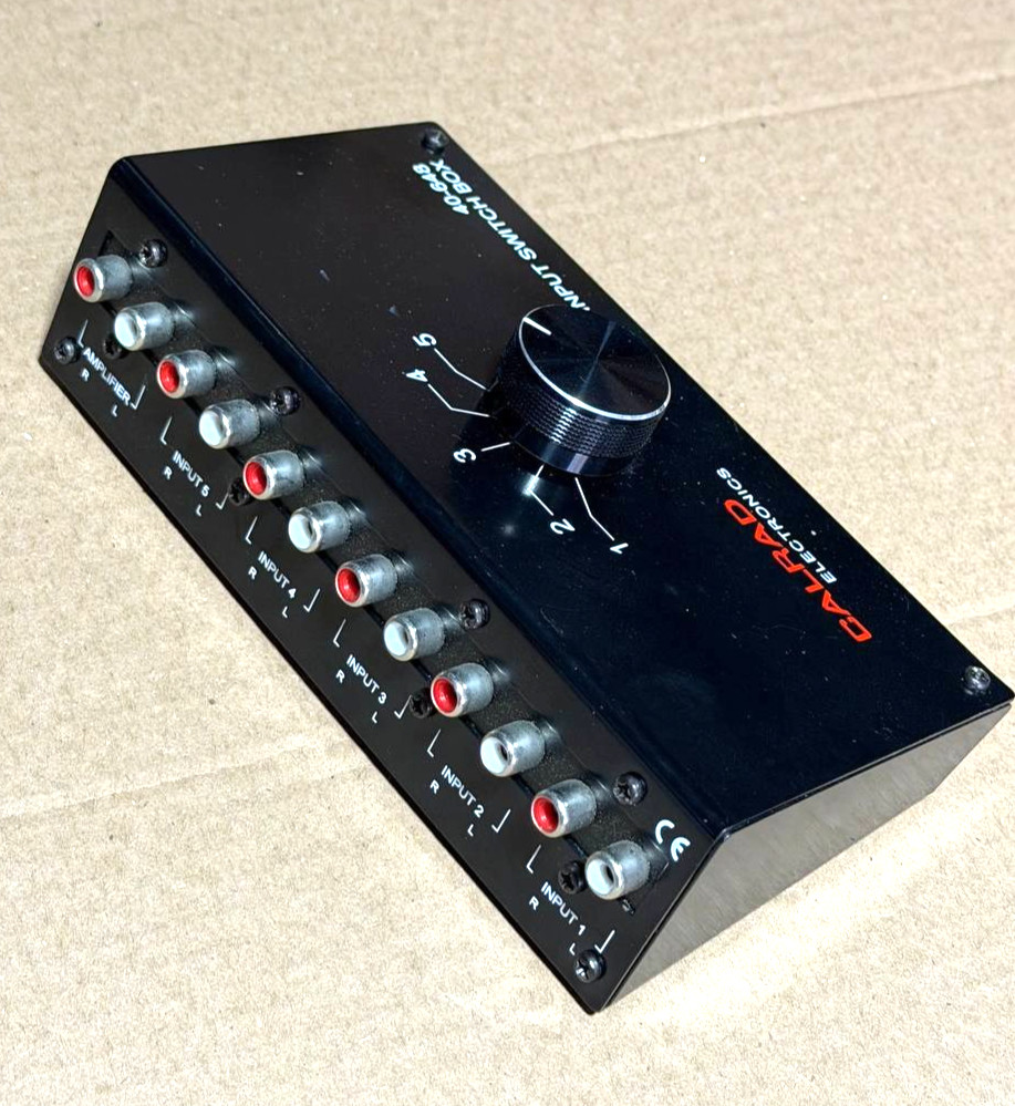 Calrad Electronics 40-648 5-Way Input Switchbox