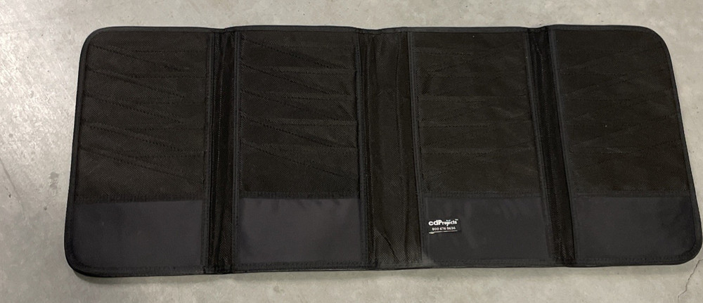 CD Projects Portable CD Holder Case Organizer Travel Storage Preowned