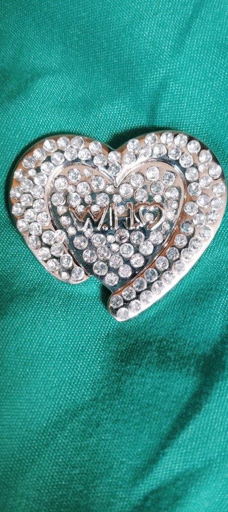 "Women Helping Others"  Pin Silver Tone