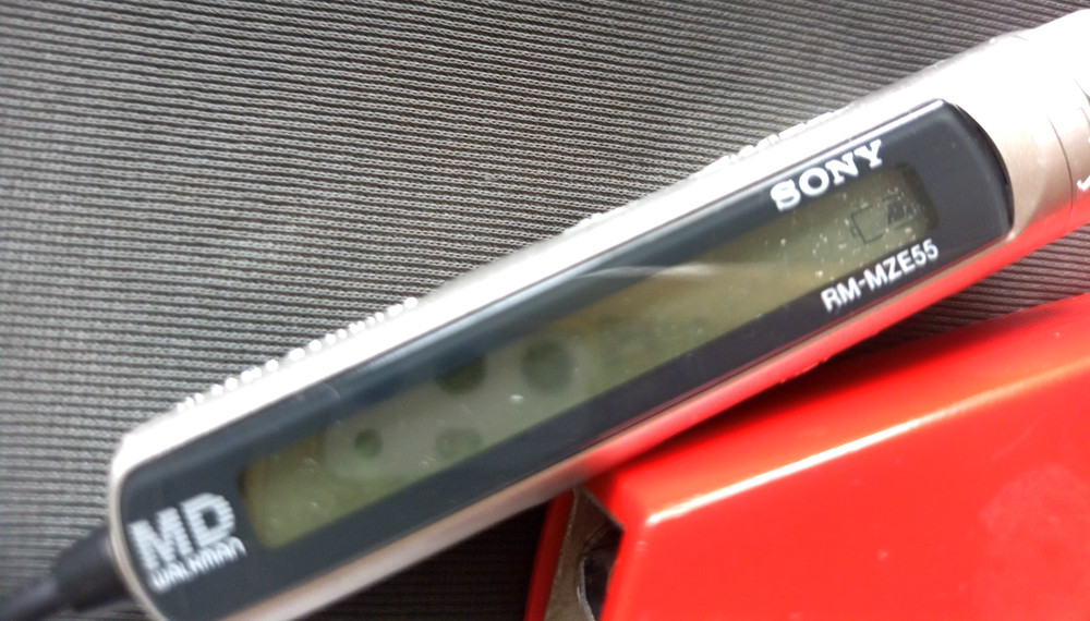 SONY MD Walkman Portable MINI DISC Player MZ-E55 Operation Confirmed