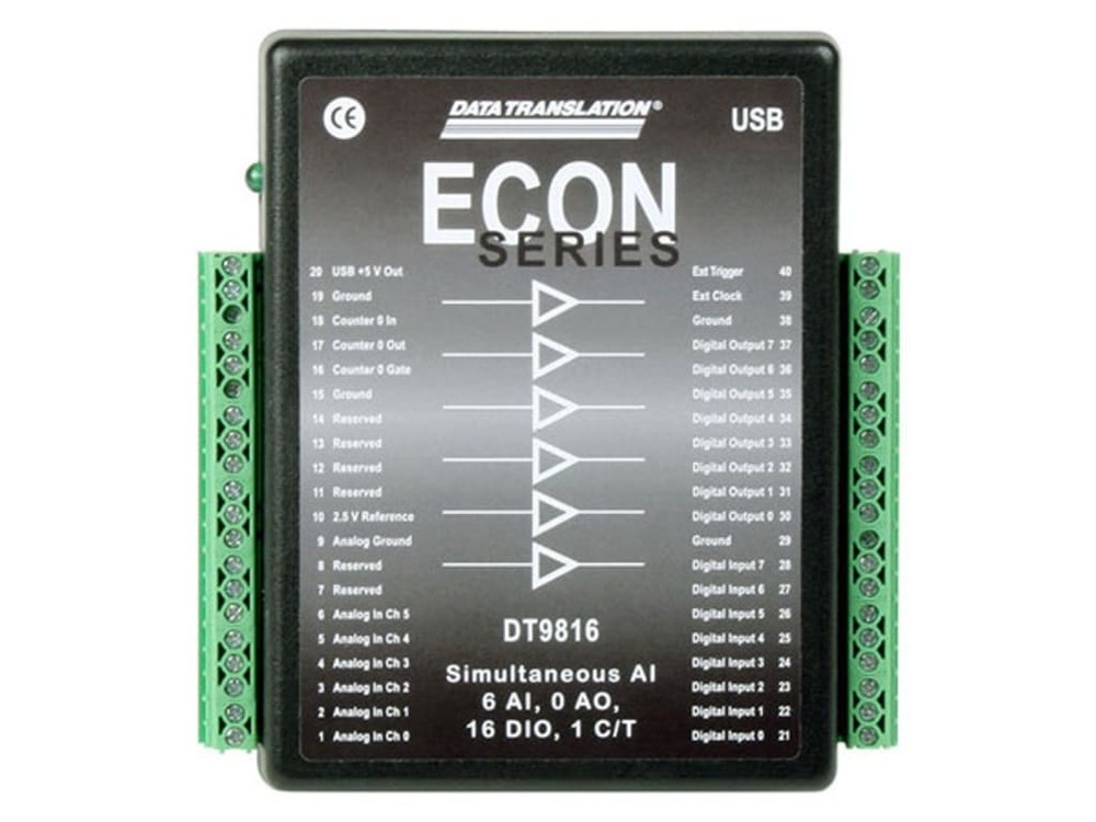 Digilent MCC DT9816-S - Simultaneous USB DAQ Device