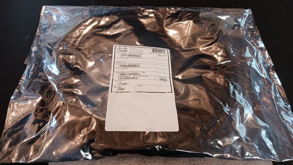 Cisco 3M STACK-T1-3M Stack Cable for Catalyst Network Switches