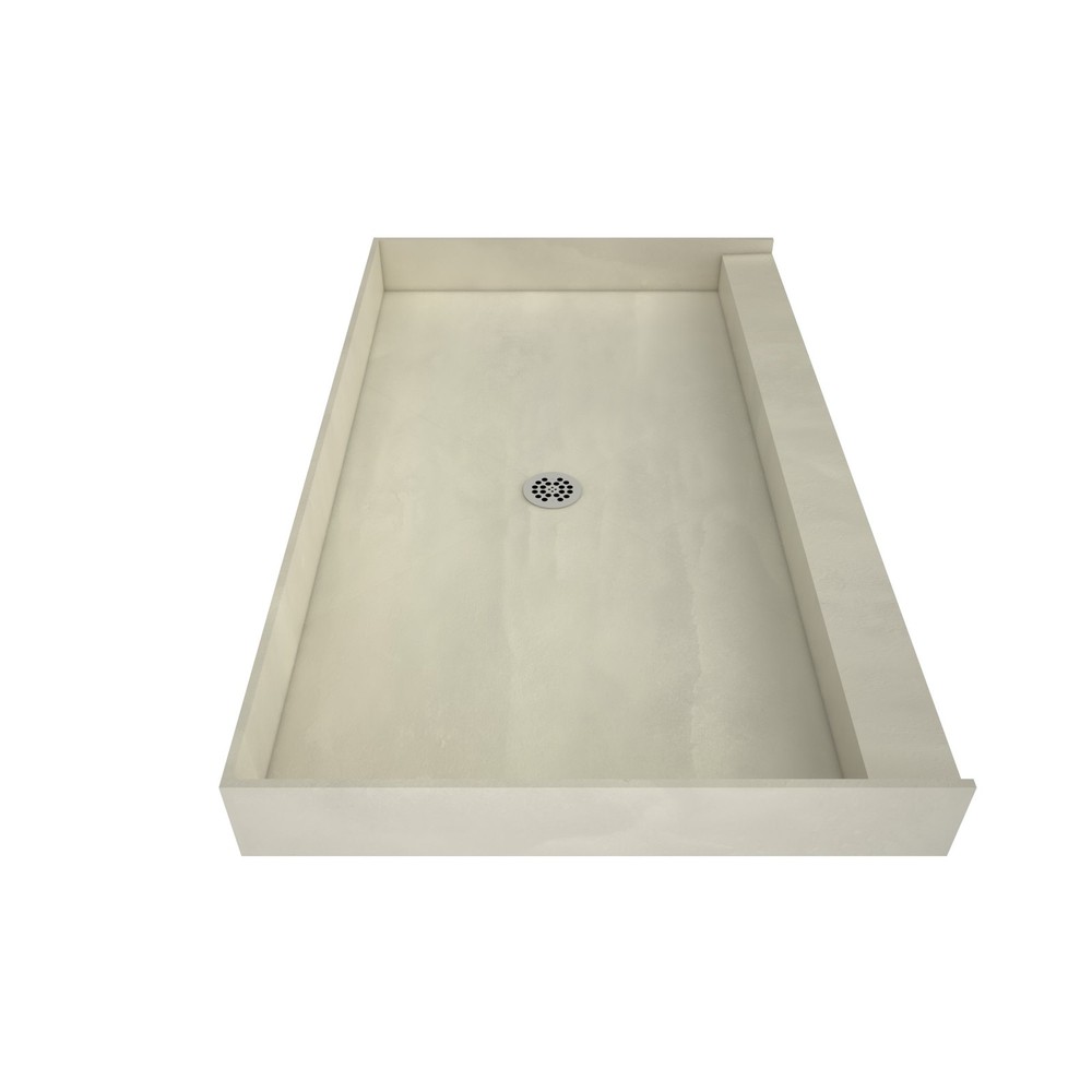 Tile Redi P3260C-PVC Redi Base 60" x 32" Rectangular Shower Base - Chrome