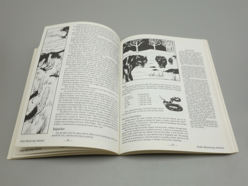 GURPS - Steve Jackson Games: Bestiary, Second Edition