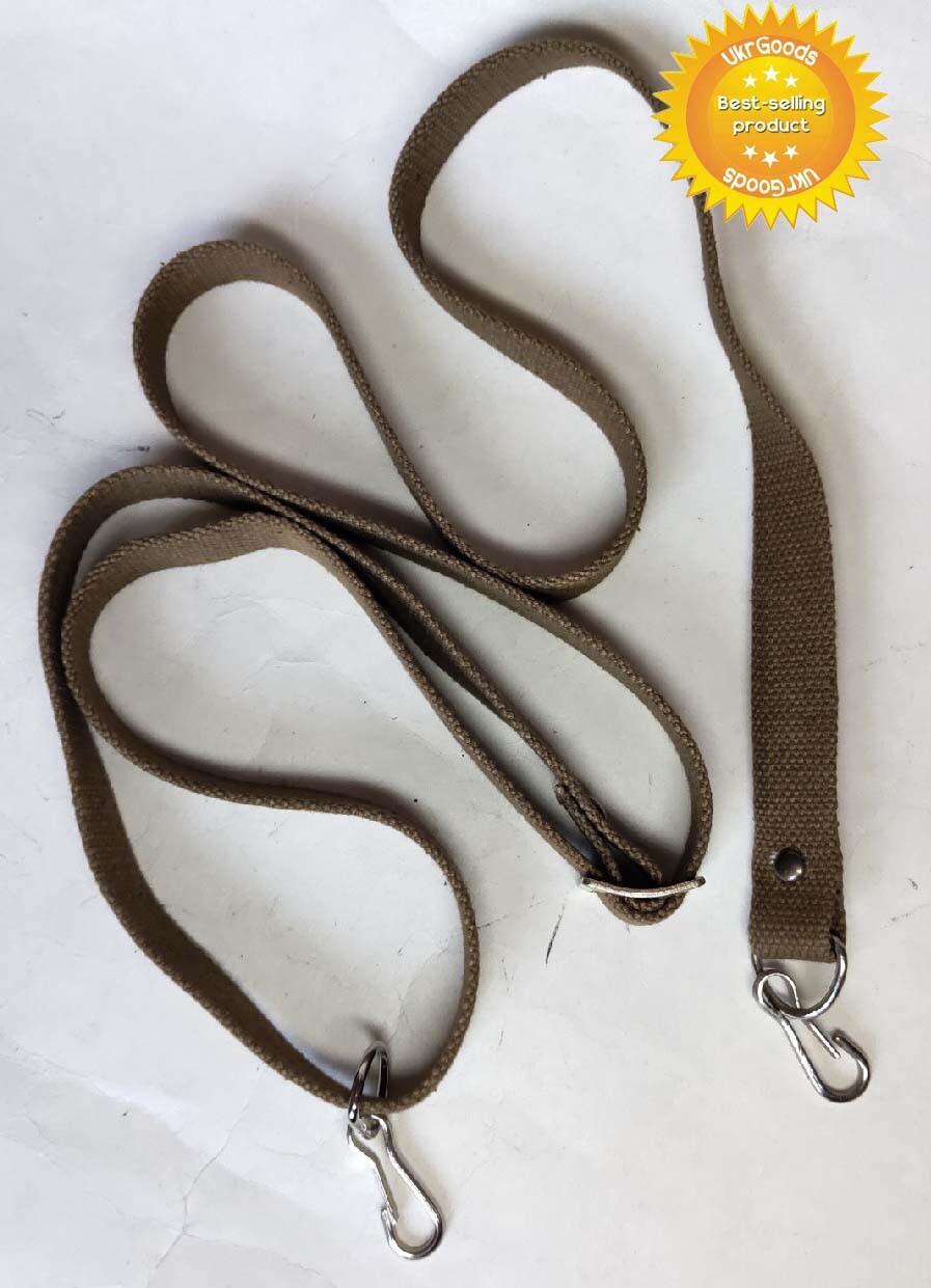 Carrying Sling Belt Two Point Soviet USSR Army Military Strap Canvas Original