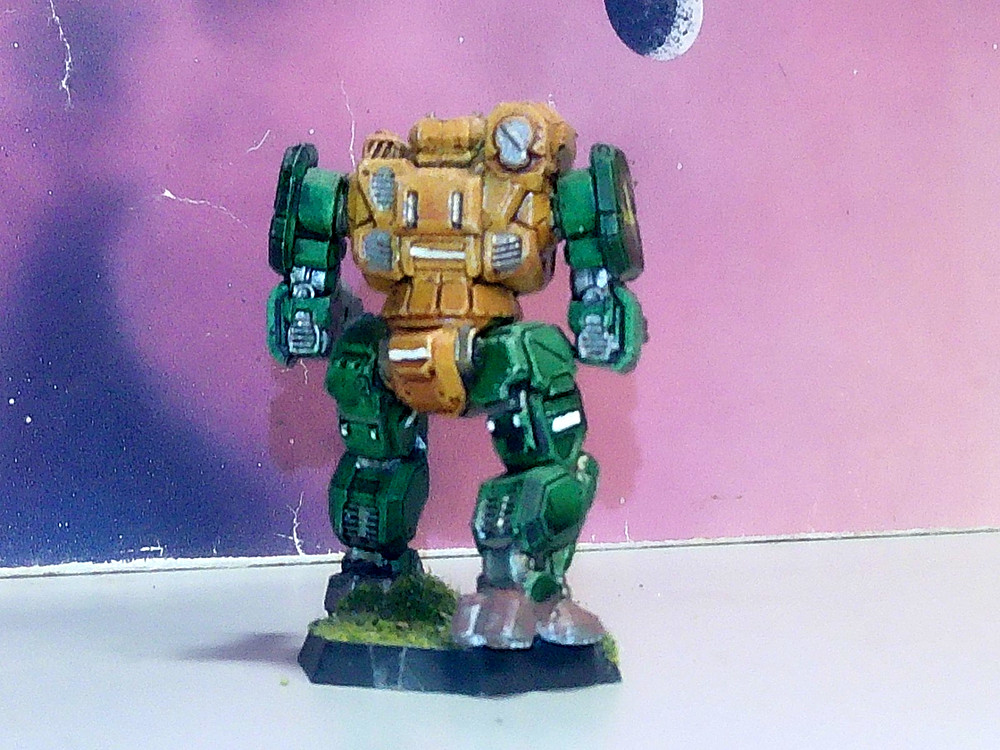 BATTLETECH WARLORD MECH [NORTHWIND HIGHLANDERS] (CATALYST, PLASTIC, PAINTED)