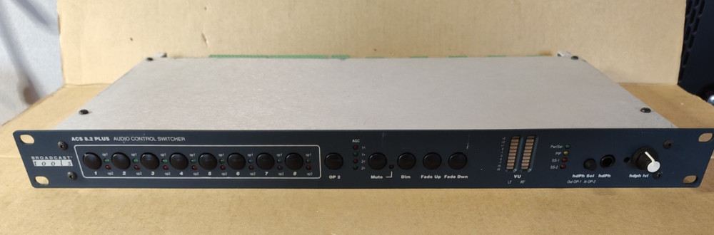 ACS 8.2 PLUS Audio Control Switcher Broadcast Tools
