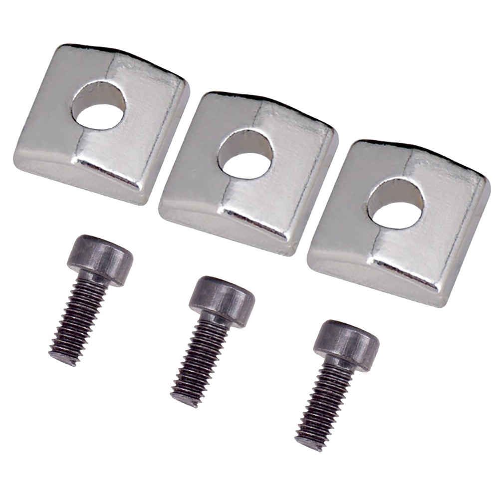 3Set Nut Blocks & Screws For Electric Guitar Tremolo Bridge Strings Locking