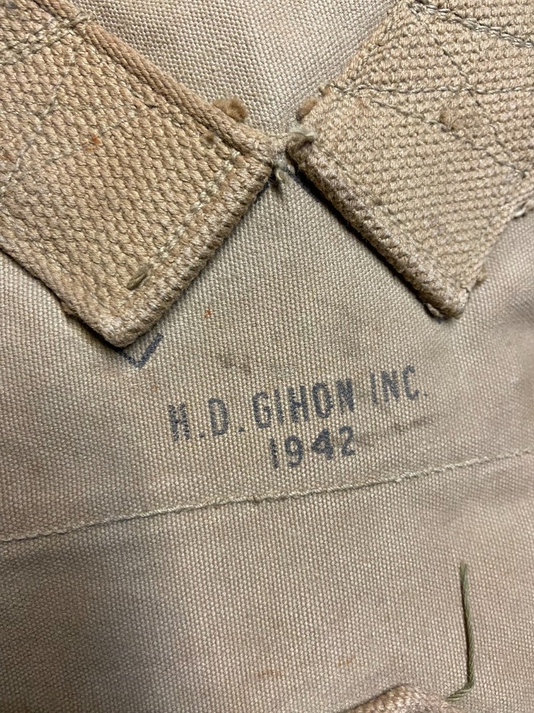 WW2 U.S. Army M1928 Haversack - Dated 1942