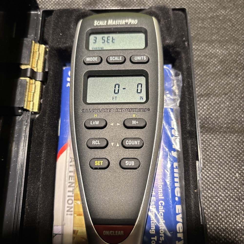 Calculated Industries Scale Master Pro 6025 Digital Plan Measure New