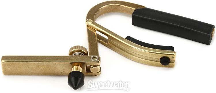 Shubb C8b Partial Capo for Drop-D Tuning - Brass