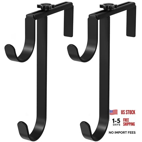 2pcs Double Pool Pole Hooks, Adjustable Thickened Panel Pool Fence Equipment