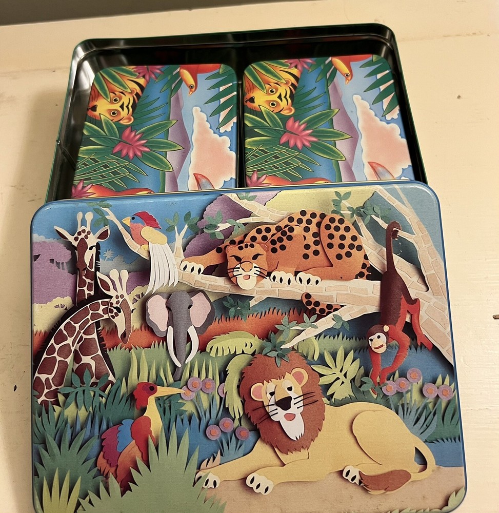 Jungle Themed Tins
