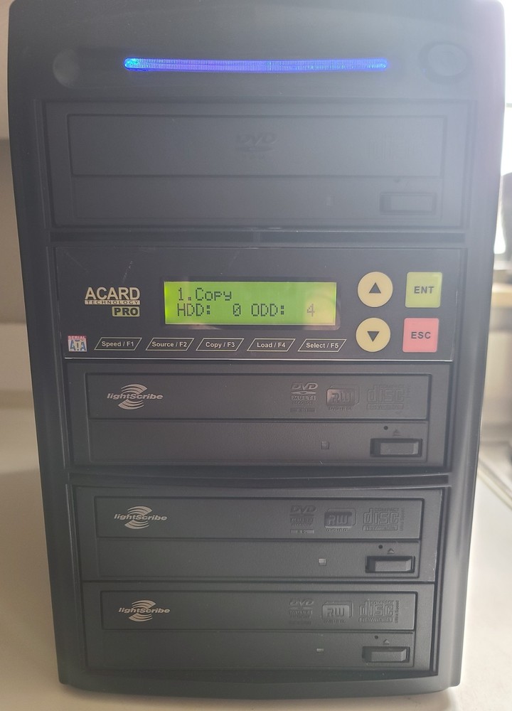 Acard Pro Duplicator 1 to 3 Target-Repaired and Tested