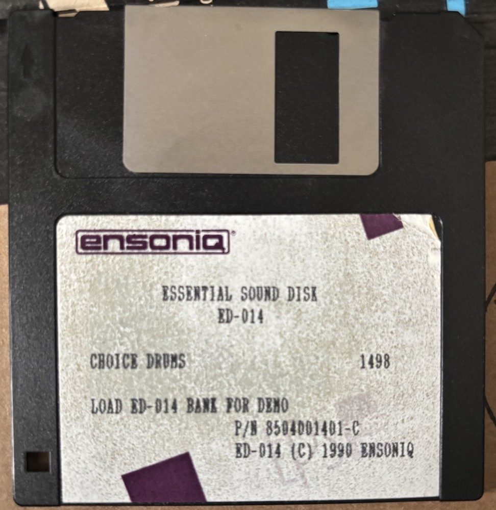 Ensoniq EPS-16 Plus Essential Sound Disk Library (9 Disks)