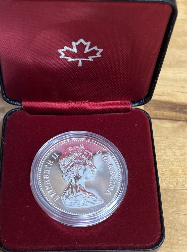 1979 Canada Griffon Proof .500 Silver Dollar BU KM124