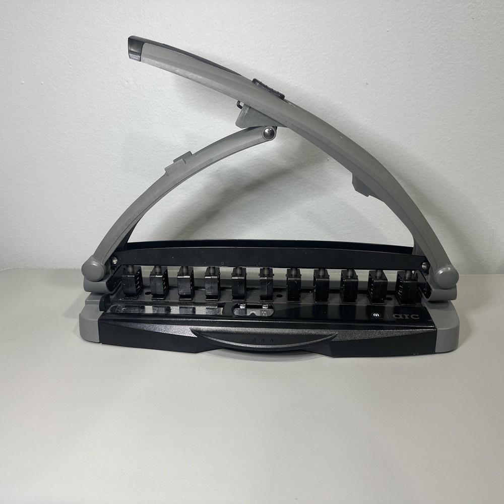Staples ARC 11-Hole Desktop Paper Punch for DiscBound Notebook System