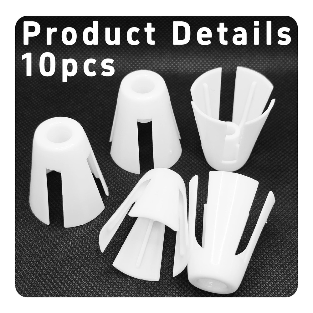 10PCS Plastic Coil Claw Thread Spool Cone Holder Sewing Accessories for Indus...