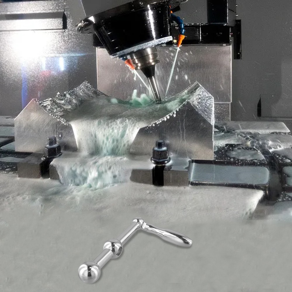 Comfortable Grip and Precise Adjustment with Rugby Milling Machine Handle