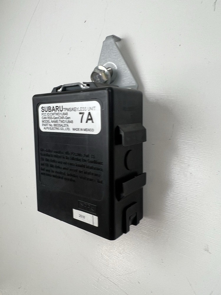 2015-2019 Subaru Legacy Tpms Keyless Unit Module Control 88035al07a