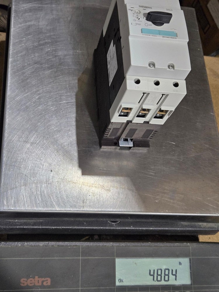 SIEMENS 3RV1041-4MA10 MOTOR PROTECTOR OVERLOAD RELAY