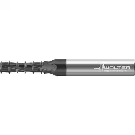 WALTER TC620-M10-A1E-WB10TJ Solid Carbide Thread Milling Cutter, Cylindrical