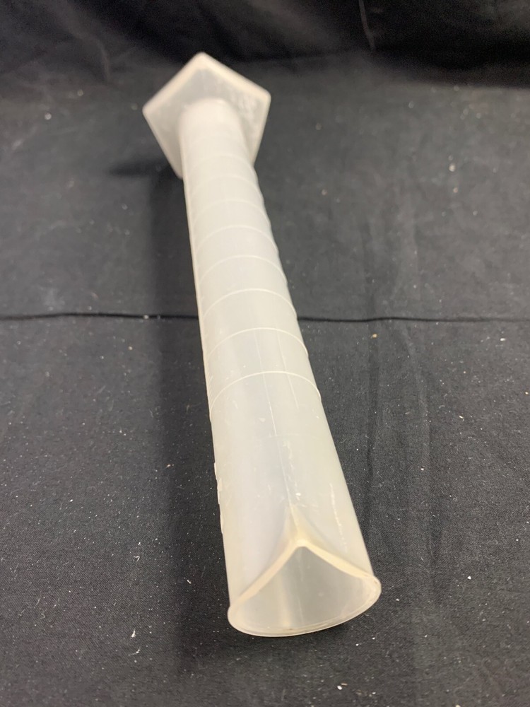 LABORATORY Plastic 100mL Polypropylene Pentagonal Base Graduated Cylinder 1/Pack