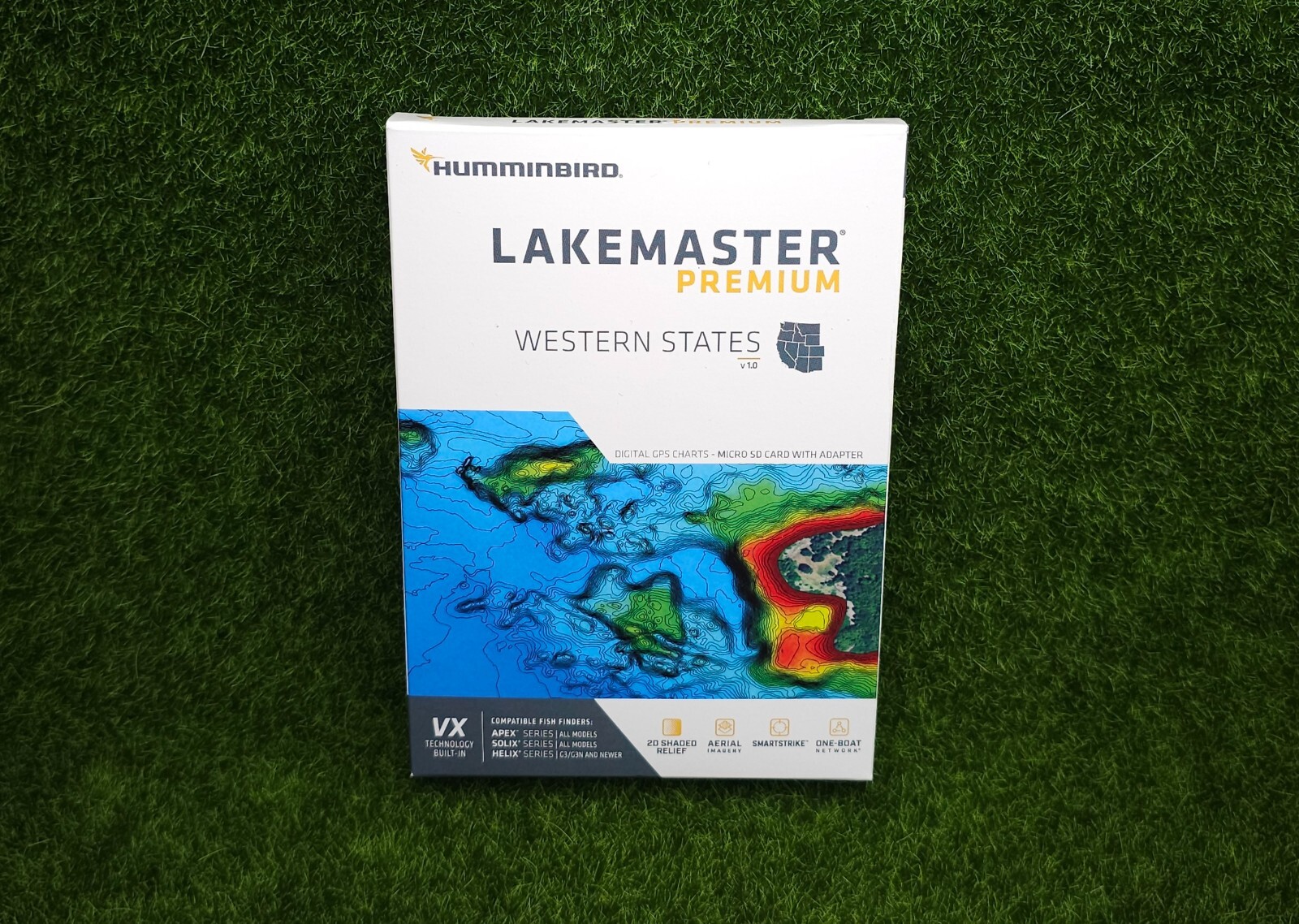 Humminbird LakeMaster VX Premium [Western States V1] APEX/SOLIX/HELIX 602009-1