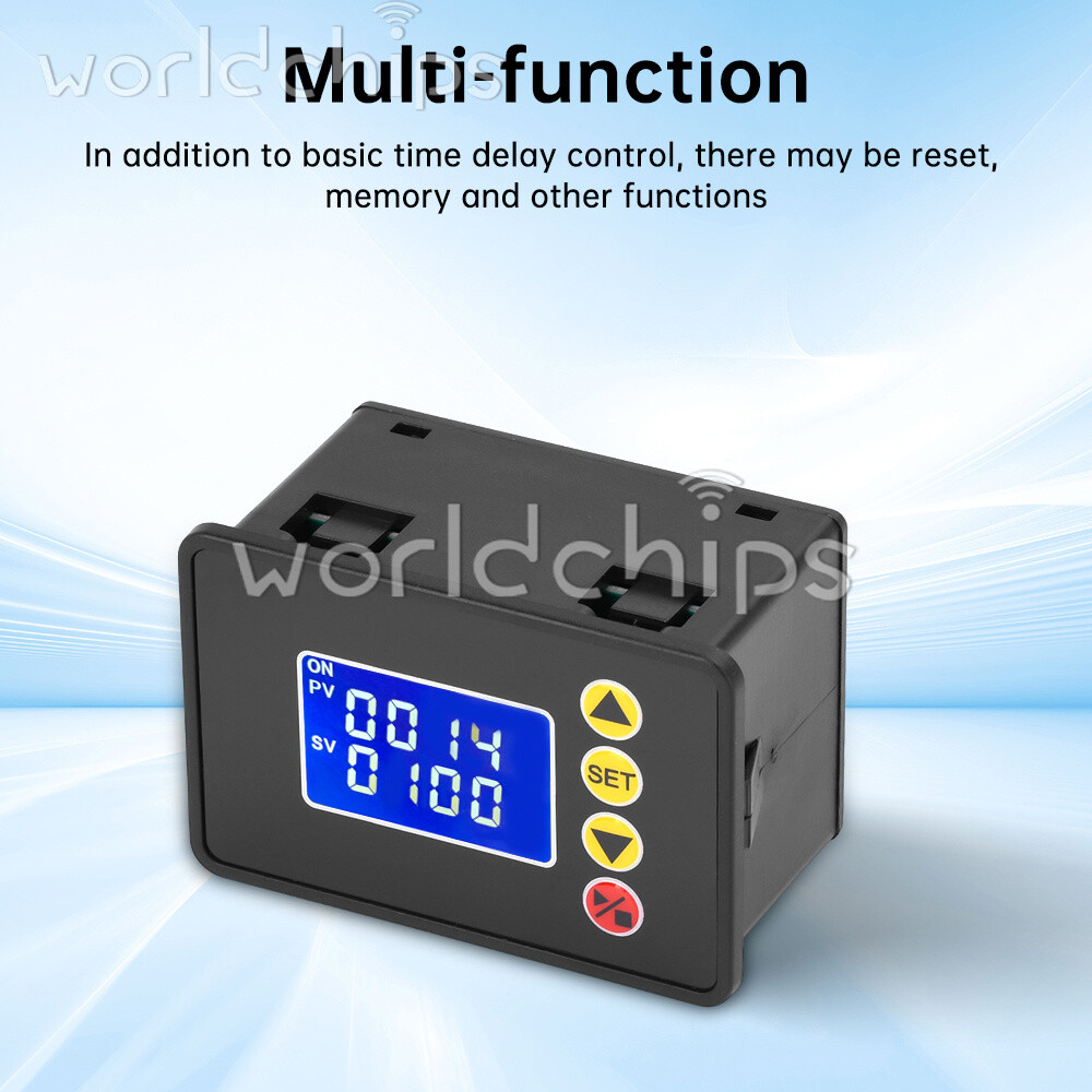 W3050 AC110-220V LCD Digital Microcomputer Time Controller Delay Relay Module