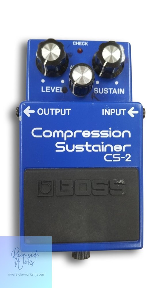 BOSS CS-2 Compression Sustainer Effect Pedal JP