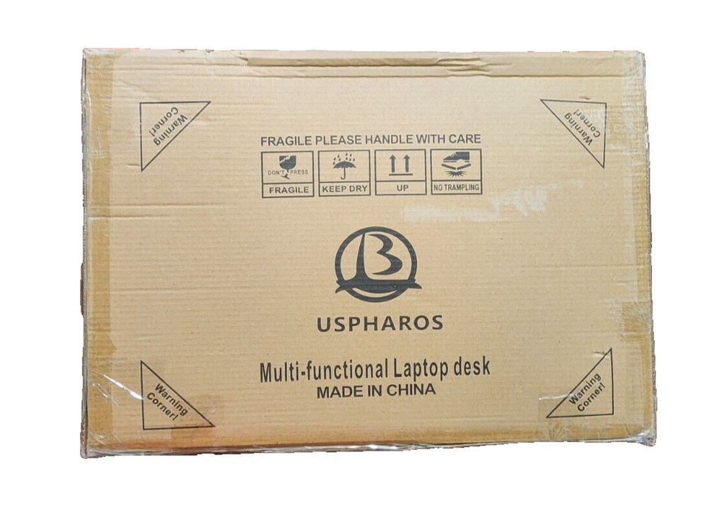 Foldable Laptop Table, Portable Lap Desk Bed Table Tray