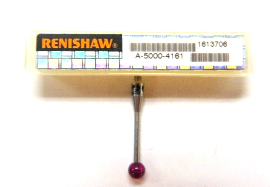 RENISHAW RUBY BALL TIPS PHROBE  A-5000-4161 4MM BALL DIA M2 THREAD
