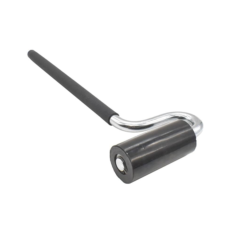 19600 long handle J-roller w/rubber roller, 1.5"