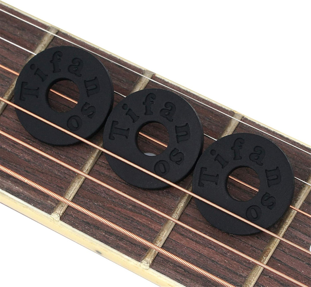 6 Pairs Guitar Strap Locks, Premium Strap Blocks, Guitar Protector Black