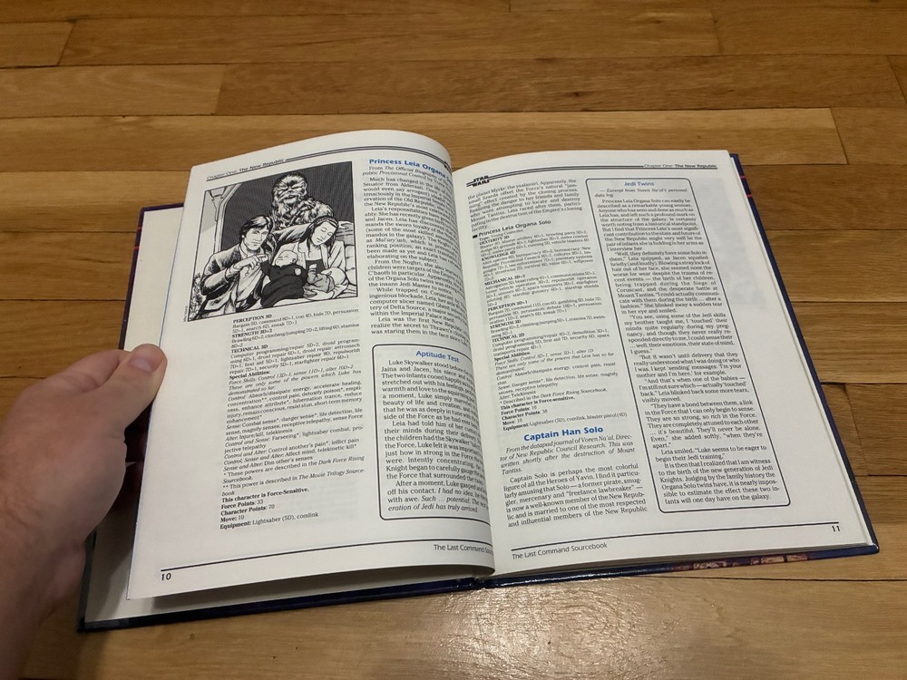 Star Wars D6 The Last Command Sourcebook HC WEG RPG