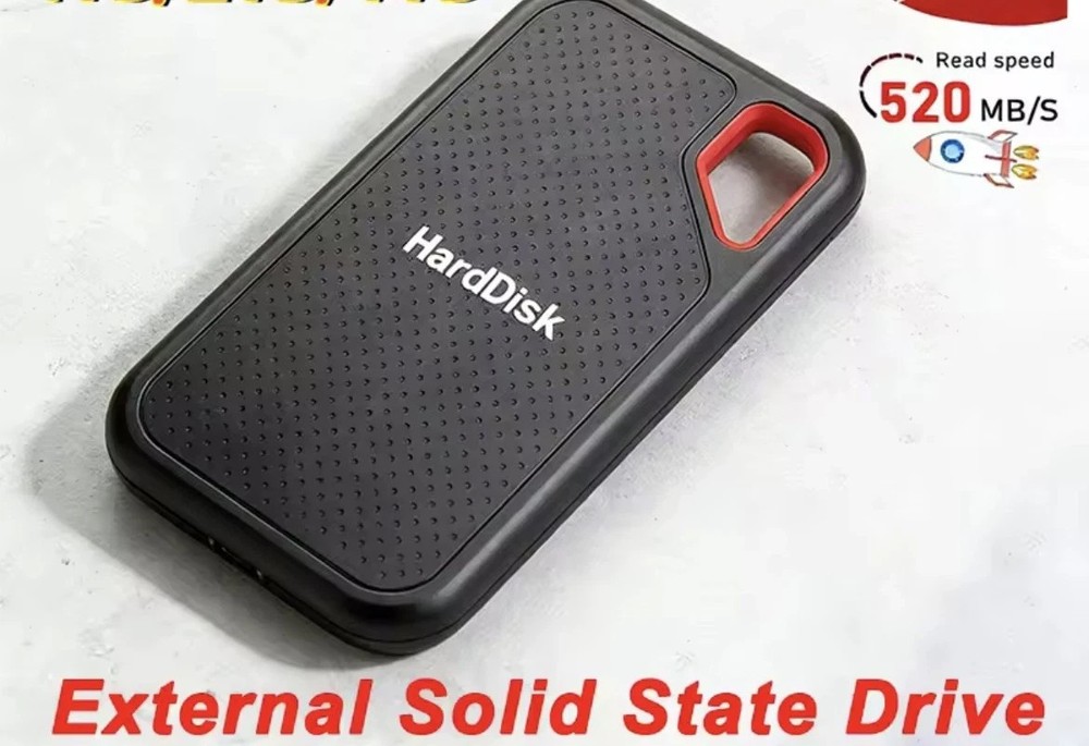 High Speed Solid State Drive Portable SSD 2TB