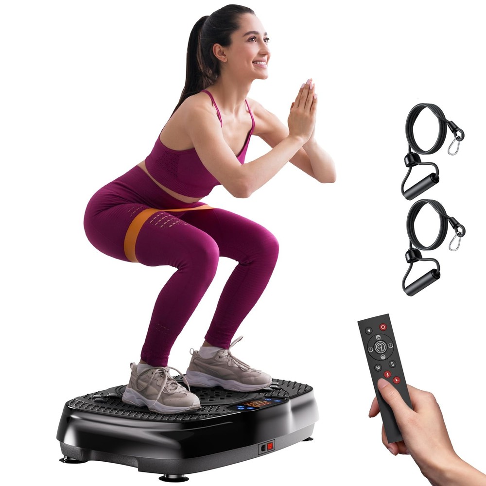 Vibration Plate Exercise Machine: Vibrating Plates for Weight Loss and Lympha...