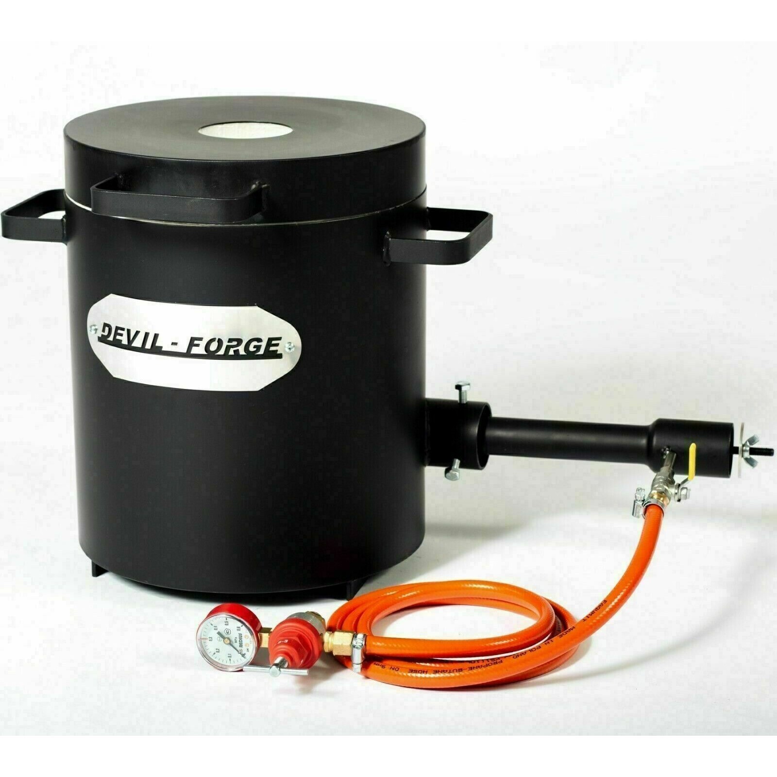 Gas Propane Furnace FB2Mb–10KG DEVIL-FORGE Foundry +Tongs, Crucible USA (NEW)