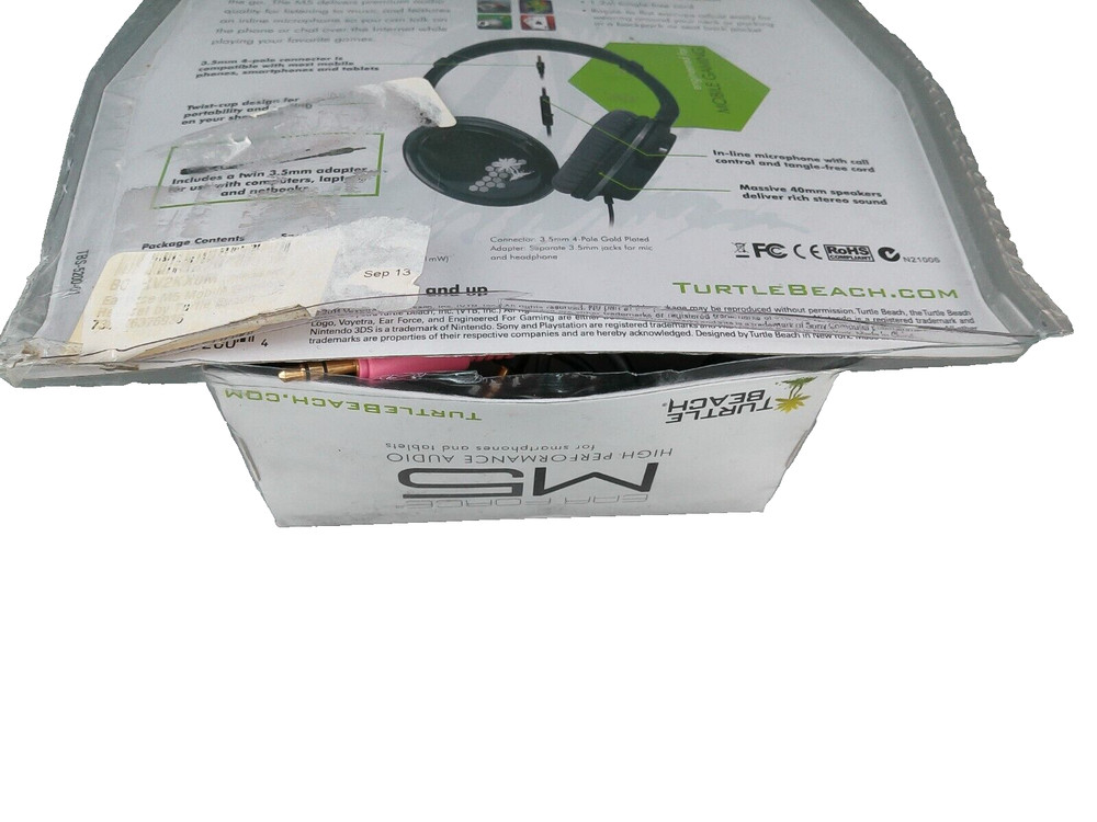 Turtle beach Ear Force M5 High Performance Audio Gaming Headset