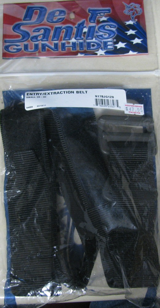 DeSantis Entry/Extraction Belt Size Small 26-32