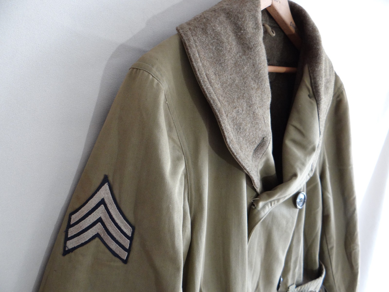 Original WWII 1941 US Army Tank Destroyer M-1938 MACKINAW Jacket Size 40