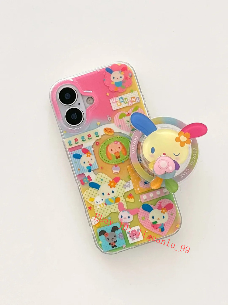 Usahana Mascot Magnetic Custom Soft Full Coverage Phone Case Collection Gift